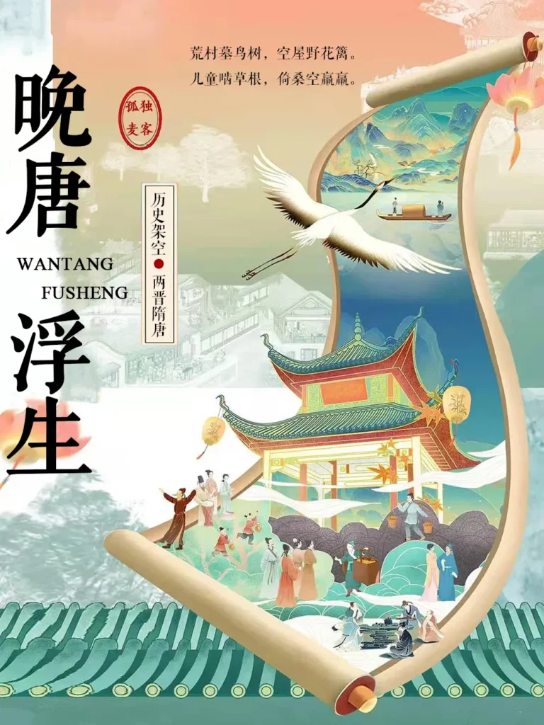 《晚唐浮生》封面