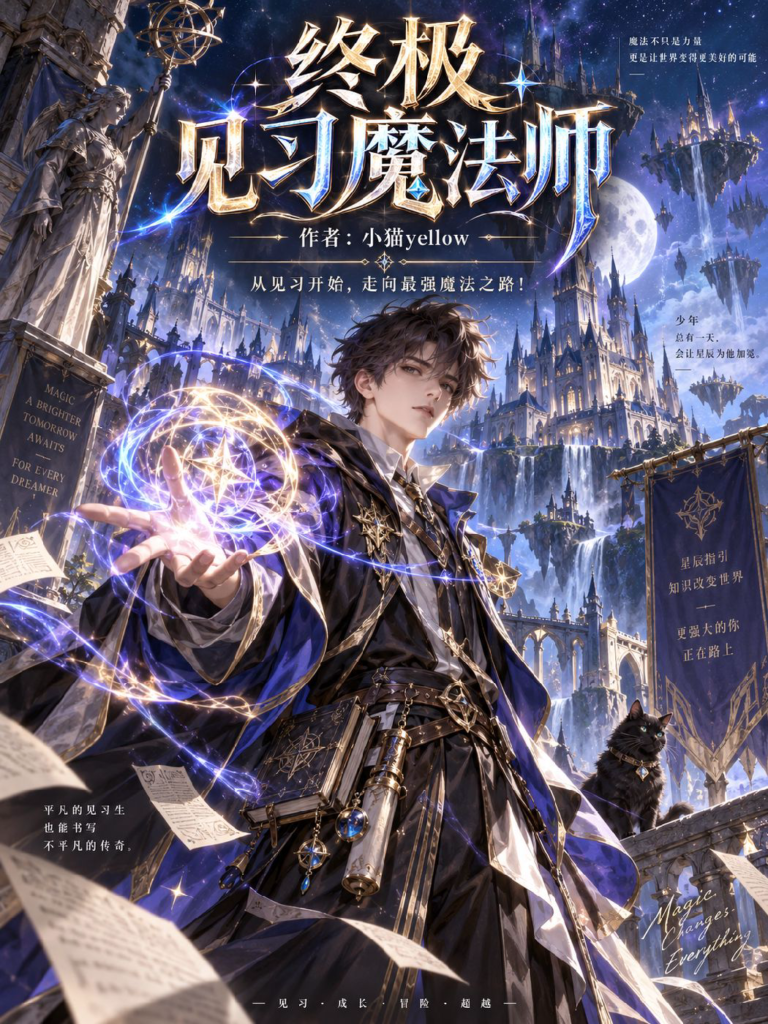 《终极见习魔法师》封面